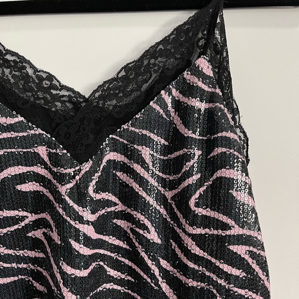 Sequin camisole